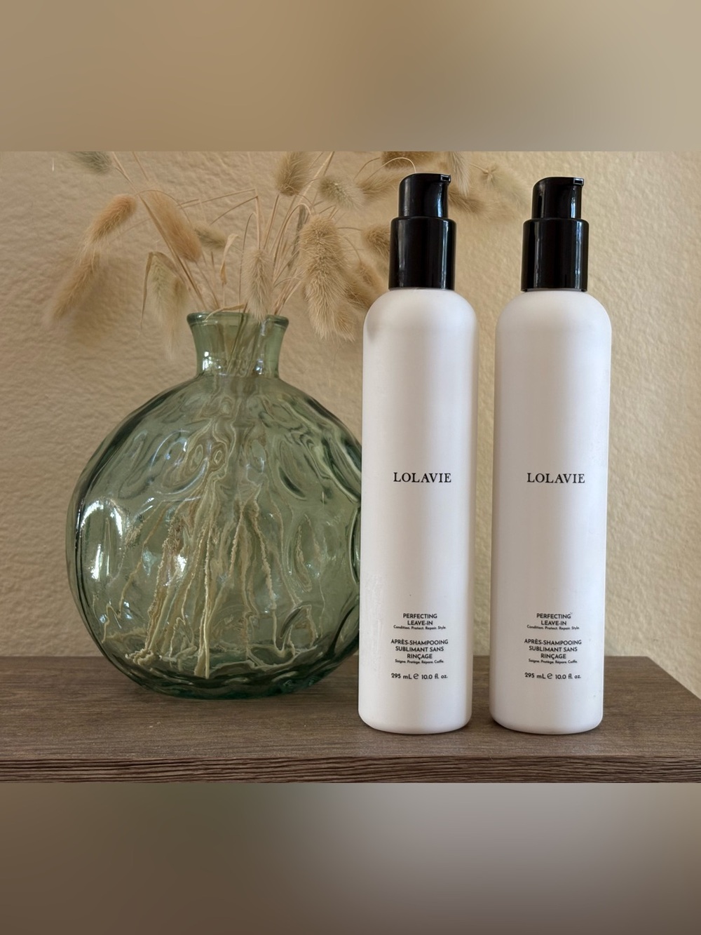 2 LolaVie Perfecting Leave-In Conditioner Large Full Size 10 fl oz